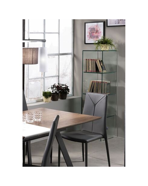 Colonne new blanko transparente - 35x22x149 cm