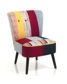 Fauteuil kaleidos-l multicolore - 56x68x81 cm