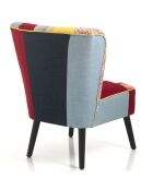 Fauteuil kaleidos-l multicolore - 56x68x81 cm