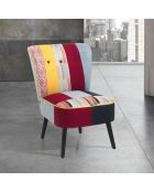 Fauteuil kaleidos-l multicolore - 56x68x81 cm