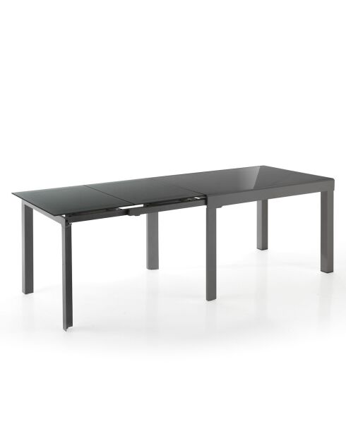 Table à rallonge long grise - 75x83x175/230/290/350 cm