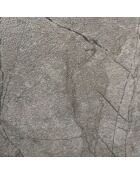 Table à rallonge molly 1  blanc/gris marbre - 140/170/200x80x75 cm