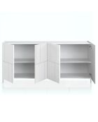 Grand buffet eddy random blanc - 84x174x40 cm