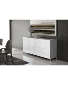 Grand buffet eddy random blanc - 84x174x40 cm