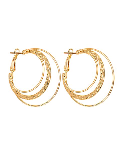 Créoles Arrowa dorées