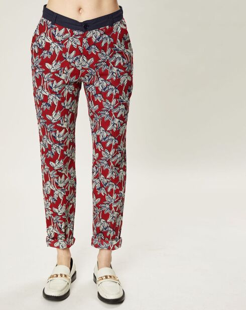 Pantalon Clifford imprimé tomette