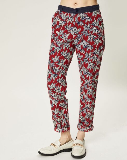 Pantalon Clifford imprimé tomette