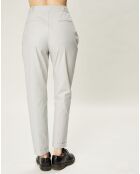 Pantalon Leno blanc/marine