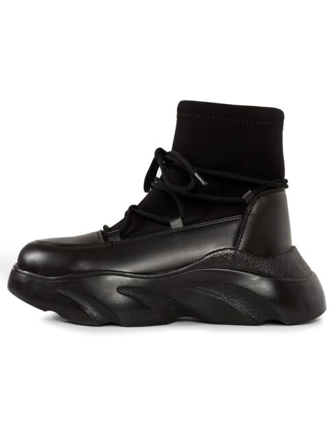 Boots April noires - Talon 6 cm