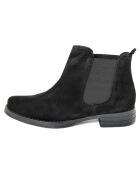 Chelsea boots en Velours de Cuir  Sannah noires