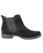 Chelsea boots en Velours de Cuir  Sannah noires