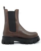 Chelsea boots Justine marron - Talon 5 cm