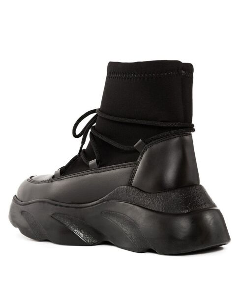 Boots April noires - Talon 6 cm
