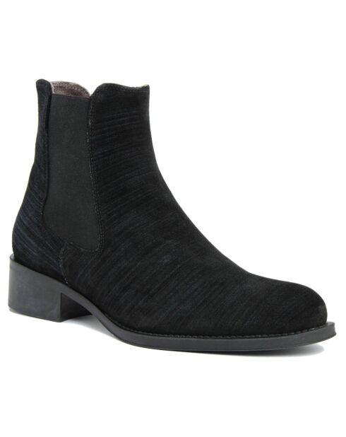 Chelsea boots en Cuir Eglantine noires
