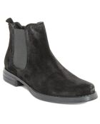 Chelsea boots en Velours de Cuir  Sannah noires