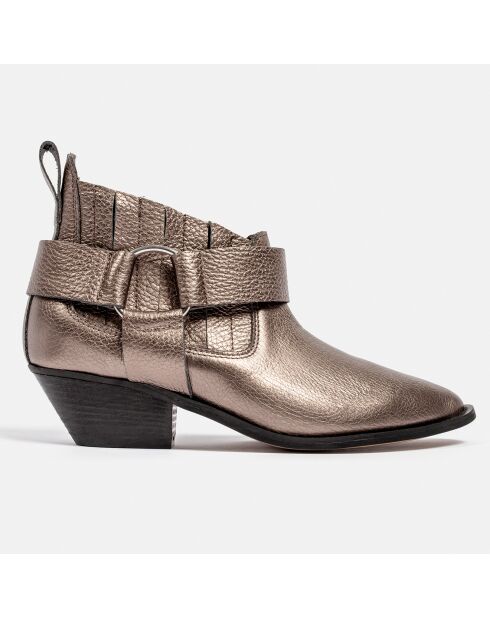 Boots en Cuir Ain't The Same platine