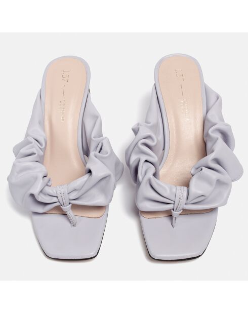 Sabot in pelle lilla Oh Sheila