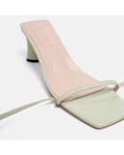 Escarpins en Cuir That Hill vert pâle