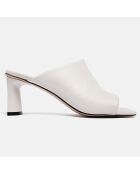 Mules en Cuir You Want This blancs