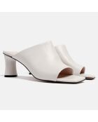 Mules en Cuir You Want This blancs