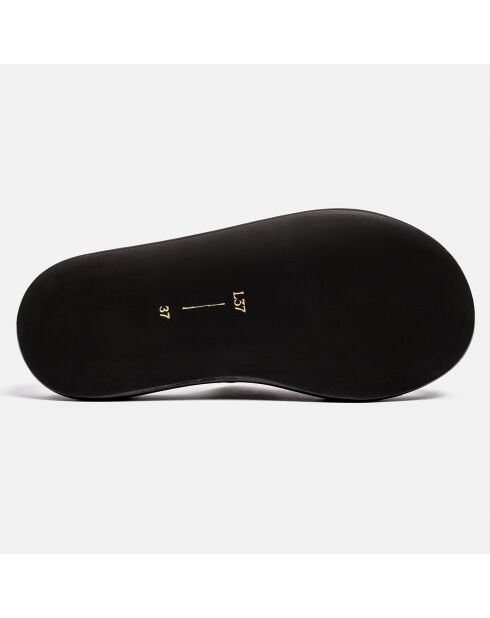 Sabot in pelle neri Radio Noise
