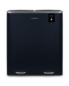 Poubelle de tri à pédale bleu nuit - 2x30L