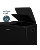 Zwarte pedaalsorteerbak - 2x30L