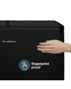 Zwarte pedaalsorteerbak - 2x30L