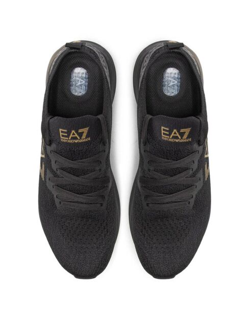 Sneakers noir/doré