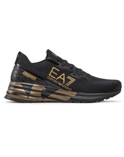 Sneakers noir/doré