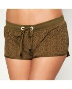 Short de bain Night vert kaki