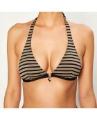 Haut de Maillot de bain Circus à rayures noir