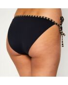 Bas de maillot de bain Fun Circus à rayures noir/beige