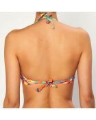 Haut de Maillot de bain Luz imprimé multicoclore