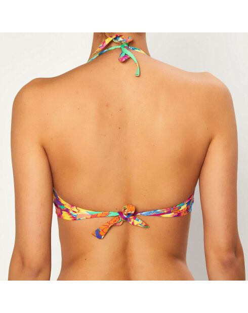 Haut de Maillot de bain Luz imprimé multicoclore
