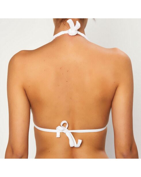 Haut de Maillot de bain Push-Up Day blanc