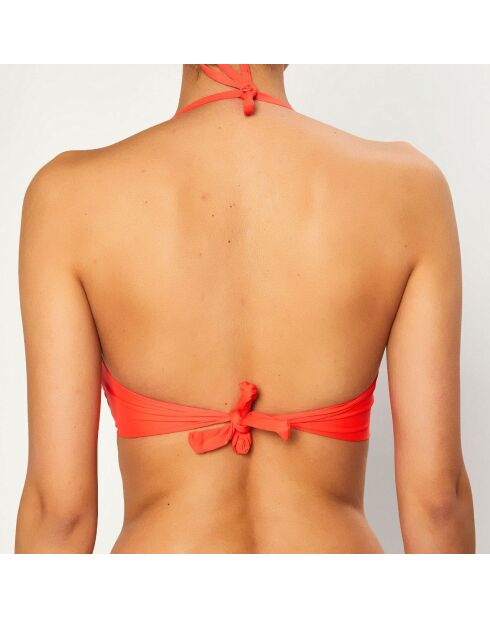 Haut de Maillot de bain Oscar orange