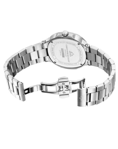 Montre Homme Quartz en Acier L'Envie argentée