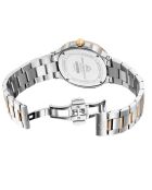 Montre Homme Quartz en Acier L'Envie argenté/rose doré