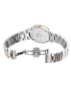Montre Femme Quartz en Acier L'Envie argenté/rose doré