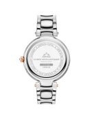 Montre Femme Quartz en Acier Etoile argenté/rose doré