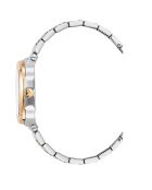 Montre Femme Quartz en Acier L'Envie argenté/rose doré