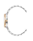 Montre Femme Quartz en Acier L'Envie argenté/rose doré