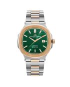 Montre Homme Quartz en Acier L'Envie argenté/rose doré