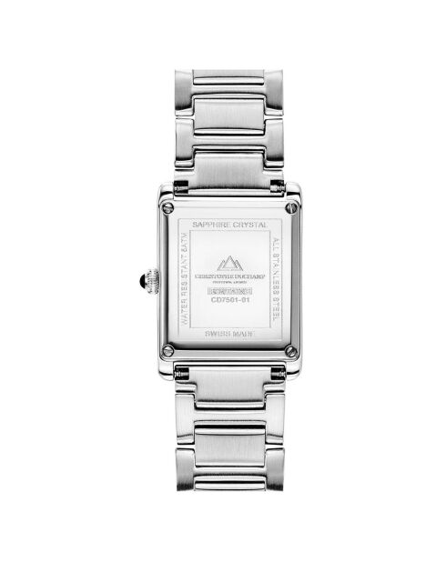 Montre Femme Quartz en Acier Fontaine argentée