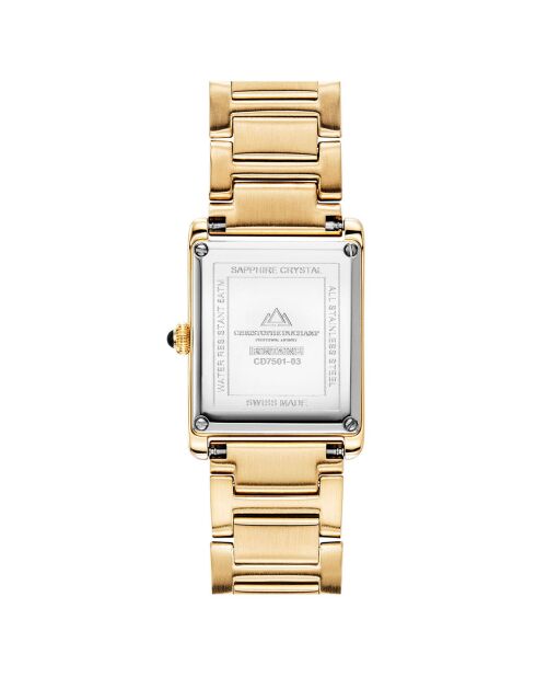 Montre Femme Quartz en Acier Fontaine dorée