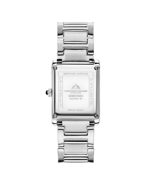 Montre Femme Quartz en Acier Fontaine argentée