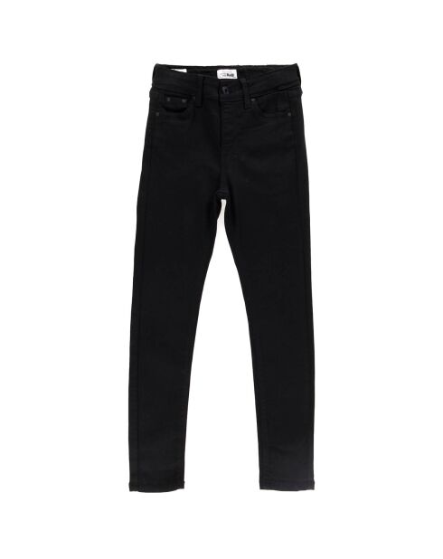 Jean en Toile de coton extensible Pixlette skinny fit taille haute noir
