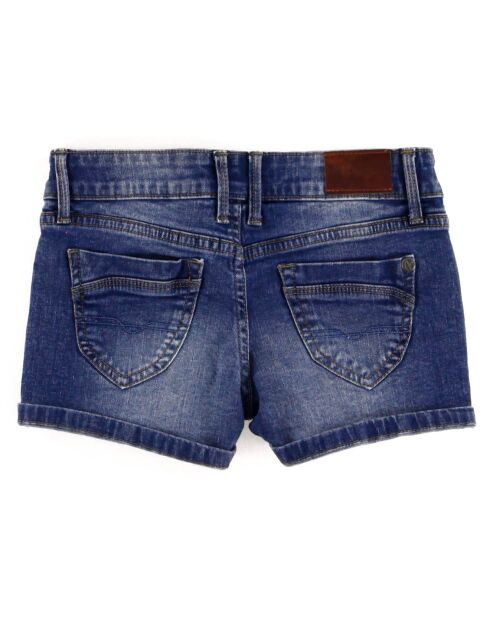Short en Jean mini Foxtail bleu brut