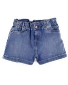 Short en Jean Reese froncé bleu